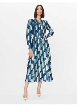 Rinascimento Sukienka koktajlowa CFC0116120003 Niebieski Regular Fit ze sklepu MODIVO w kategorii Sukienki - zdjęcie 168556905