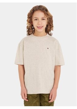 Tommy Hilfiger T-Shirt Essential KB0KB08575 M Beżowy Regular Fit ze sklepu MODIVO w kategorii T-shirty chłopięce - zdjęcie 168558659