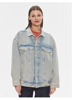 Tommy Jeans Kurtka jeansowa Daisy DW0DW16995 Niebieski Oversize ze sklepu MODIVO w kategorii Kurtki damskie - zdjęcie 168558685