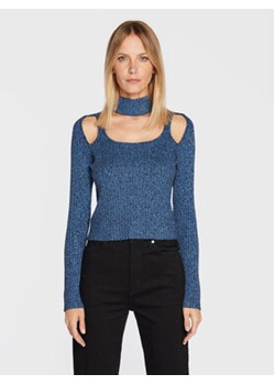 Edited Sweter Xia EDT6056001000005 Niebieski Regular Fit ze sklepu MODIVO w kategorii Swetry damskie - zdjęcie 168558736