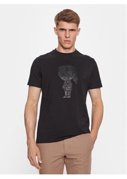 KARL LAGERFELD T-Shirt 755073 534250 Czarny Regular Fit ze sklepu MODIVO w kategorii T-shirty męskie - zdjęcie 168558857