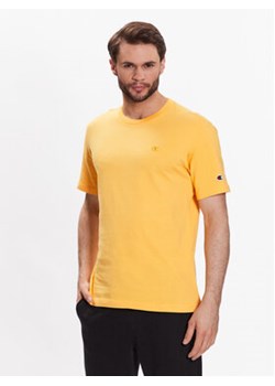 Champion T-Shirt 218496 Pomarańczowy Regular Fit ze sklepu MODIVO w kategorii T-shirty męskie - zdjęcie 168558865