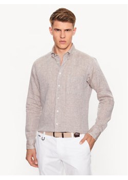 Eton Koszula 100004200 Beżowy Regular Fit ze sklepu MODIVO w kategorii Koszule męskie - zdjęcie 168559406