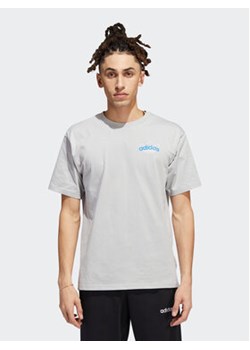 adidas T-Shirt Athletic Club HI2971 Szary Regular Fit ze sklepu MODIVO w kategorii T-shirty męskie - zdjęcie 168559786
