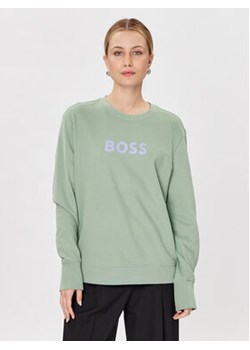 Boss Bluza C_Ella 50468357 Zielony Relaxed Fit ze sklepu MODIVO w kategorii Bluzy damskie - zdjęcie 168559798