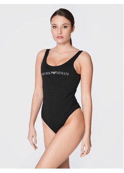 Emporio Armani Underwear Body 164595 2F227 00020 Czarny Slim Fit ze sklepu MODIVO w kategorii Bluzki damskie - zdjęcie 168560258