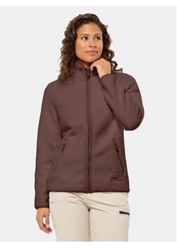 Jack Wolfskin Polar High Curl Jacket 1708732 Fioletowy Regular Fit ze sklepu MODIVO w kategorii Bluzy damskie - zdjęcie 168560668