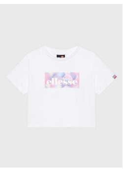 Ellesse T-Shirt Casia S4R17685 Biały Regular Fit ze sklepu MODIVO w kategorii Bluzki dziewczęce - zdjęcie 168560878
