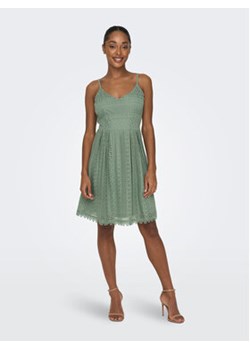 ONLY Sukienka codzienna 15204799 Zielony Regular Fit ze sklepu MODIVO w kategorii Sukienki - zdjęcie 168560879