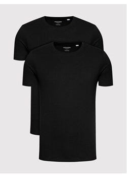 Jack&Jones Komplet 2 t-shirtów Basic Crew Neck 12133913 Czarny Regular Fit ze sklepu MODIVO w kategorii T-shirty męskie - zdjęcie 168560937