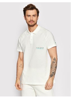 adidas Polo Sports Club HF4923 Biały Regular Fit ze sklepu MODIVO w kategorii T-shirty męskie - zdjęcie 168561089