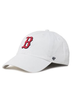 47 Brand Czapka z daszkiem Mlb Boston Red Sox B-RGW02GWS-WH Biały ze sklepu MODIVO w kategorii Czapki z daszkiem damskie - zdjęcie 168561098