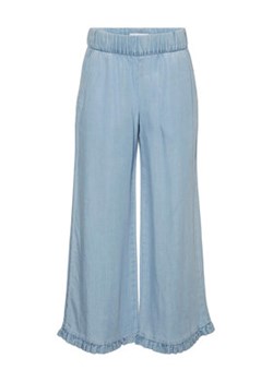 Vero Moda Girl Spodnie materiałowe 10283853 Niebieski Wide Leg ze sklepu MODIVO w kategorii Spodnie dziewczęce - zdjęcie 168561615