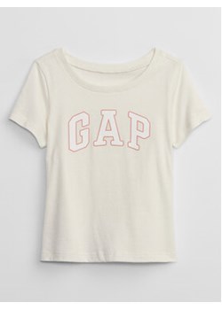 Gap T-Shirt 459909-00 Écru Regular Fit ze sklepu MODIVO w kategorii T-shirty chłopięce - zdjęcie 168562136