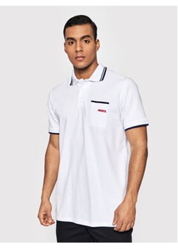 PROSTO. Polo KLASYK Mods 3013 Biały Regular Fit ze sklepu MODIVO w kategorii T-shirty męskie - zdjęcie 168562247
