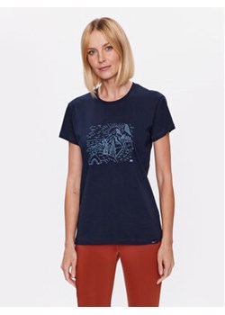 Helly Hansen T-Shirt 63341 Granatowy Regular Fit ze sklepu MODIVO w kategorii Bluzki damskie - zdjęcie 168562545