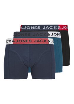 Jack&Jones Komplet 3 par bokserek 12237415 Kolorowy ze sklepu MODIVO w kategorii Majtki męskie - zdjęcie 168563325