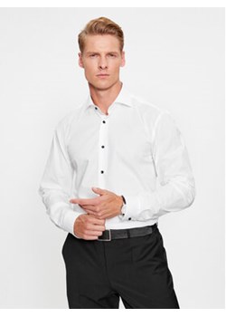 Boss Koszula H-HANK-Party-231 50503239 Biały Slim Fit ze sklepu MODIVO w kategorii Koszule męskie - zdjęcie 168563568