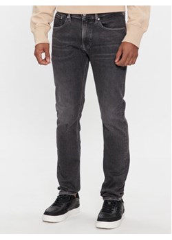 Calvin Klein Jeans Jeansy J30J324199 Czarny Skinny Fit ze sklepu MODIVO w kategorii Jeansy męskie - zdjęcie 168563769