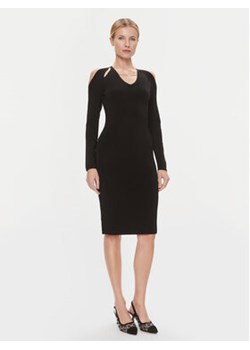 KARL LAGERFELD Sukienka koktajlowa 240W1331 Czarny Regular Fit ze sklepu MODIVO w kategorii Sukienki - zdjęcie 168564009
