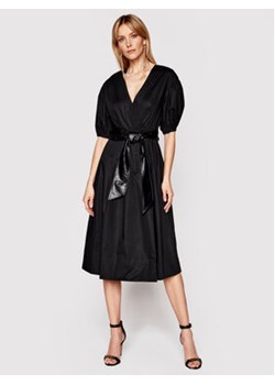 TWINSET Sukienka codzienna 211TT2490 Czarny Regular Fit ze sklepu MODIVO w kategorii Sukienki - zdjęcie 168564057