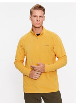 Columbia Polar Klamath Range™ II Half Zip Żółty Regular Fit ze sklepu MODIVO w kategorii Bluzy męskie - zdjęcie 168564065