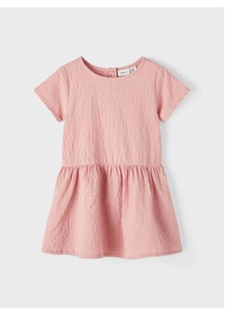 NAME IT Sukienka 13216753 Różowy Regular Fit ze sklepu MODIVO w kategorii Sukienki niemowlęce - zdjęcie 168564538