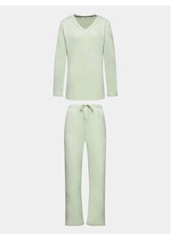 Selmark Piżama Polar Soft P6273 Zielony Regular Fit ze sklepu MODIVO w kategorii Piżamy damskie - zdjęcie 168564676