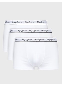 Pepe Jeans Komplet 3 par bokserek Pepe Tk 3P PMU10975 Biały ze sklepu MODIVO w kategorii Majtki męskie - zdjęcie 168564786