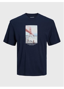 Jack&Jones Junior T-Shirt 12230626 Granatowy Regular Fit ze sklepu MODIVO w kategorii T-shirty chłopięce - zdjęcie 168564909