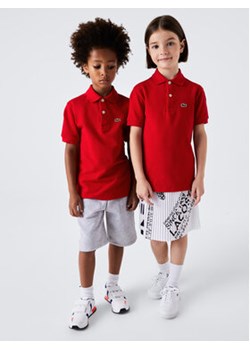 Lacoste Polo PJ2909 Czerwony Regular Fit ze sklepu MODIVO w kategorii T-shirty chłopięce - zdjęcie 168565088