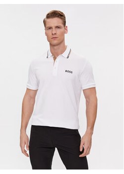 Boss Polo Paddy Pro 50469102 Beżowy Regular Fit ze sklepu MODIVO w kategorii T-shirty męskie - zdjęcie 168565379