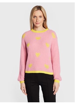Fracomina Sweter FR22WT7035K468F8 Różowy Regular Fit ze sklepu MODIVO w kategorii Swetry damskie - zdjęcie 168565535