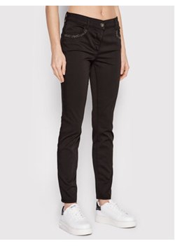 Liu Jo Sport Spodnie materiałowe TA2216 T8832 Czarny Slim Fit ze sklepu MODIVO w kategorii Spodnie damskie - zdjęcie 168565618