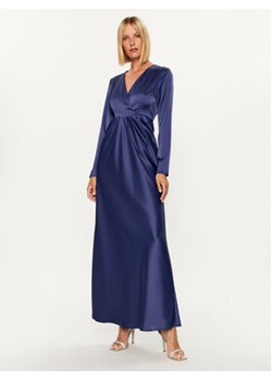 YAS Sukienka wieczorowa 26031520 Granatowy Regular Fit ze sklepu MODIVO w kategorii Sukienki - zdjęcie 168565749