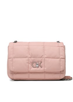 Calvin Klein Torebka Re-Lock Quilt Shoulder Bag Nyl K60K610639 Różowy ze sklepu MODIVO w kategorii Listonoszki - zdjęcie 168565778