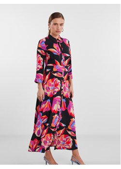 YAS Sukienka koszulowa 26030726 Kolorowy Regular Fit ze sklepu MODIVO w kategorii Sukienki - zdjęcie 168565877