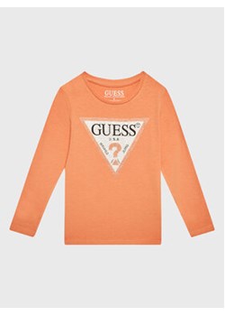 Guess Bluzka J2YI50 K6YW1 Pomarańczowy Regular Fit ze sklepu MODIVO w kategorii T-shirty chłopięce - zdjęcie 168566009