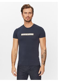 Emporio Armani Underwear T-Shirt 111035 3F517 00135 Granatowy Regular Fit ze sklepu MODIVO w kategorii T-shirty męskie - zdjęcie 168566509