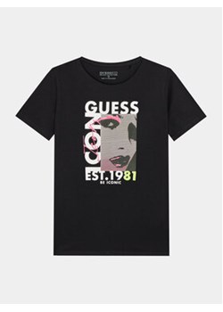 Guess T-Shirt J3BI05 I3Z14 Czarny Oversize ze sklepu MODIVO w kategorii Bluzki dziewczęce - zdjęcie 168567248