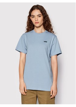 Vans T-Shirt Left Chest Logo VN0A7RSR Niebieski Regular Fit ze sklepu MODIVO w kategorii Bluzki damskie - zdjęcie 168567377