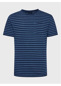 Superdry T-Shirt Vintage Stripe M1011302A Granatowy Regular Fit ze sklepu MODIVO w kategorii T-shirty męskie - zdjęcie 168567916