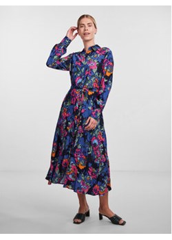 YAS Sukienka koszulowa 26030726 Kolorowy Regular Fit ze sklepu MODIVO w kategorii Sukienki - zdjęcie 168568018