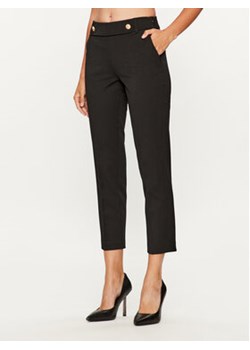 Morgan Spodnie materiałowe 221-PAINA.F Czarny Slim Fit ze sklepu MODIVO w kategorii Spodnie damskie - zdjęcie 168568087