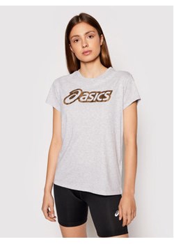 Asics T-Shirt Logo Graphic 2032B406 Szary Regular Fit ze sklepu MODIVO w kategorii Bluzki damskie - zdjęcie 168568248