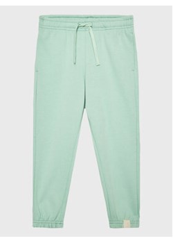 United Colors Of Benetton Spodnie dresowe 3UHRCF02Z Zielony Regular Fit ze sklepu MODIVO w kategorii Spodnie dziewczęce - zdjęcie 168568327