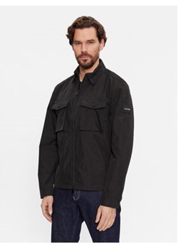 Calvin Klein Kurtka przejściowa Recycled Light Shirt Jacket K10K107136 Czarny Regular Fit ze sklepu MODIVO w kategorii Kurtki męskie - zdjęcie 168568648