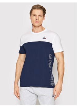 Le Coq Sportif T-Shirt 2210372 Granatowy Regular Fit ze sklepu MODIVO w kategorii T-shirty męskie - zdjęcie 168569047