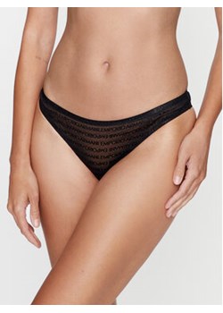 Emporio Armani Underwear Figi brazylijskie 162948 3F204 00020 Czarny ze sklepu MODIVO w kategorii Majtki damskie - zdjęcie 168569209