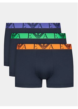 Emporio Armani Underwear Komplet 3 par bokserek 111357 4R715 70435 Granatowy ze sklepu MODIVO w kategorii Majtki męskie - zdjęcie 168569365